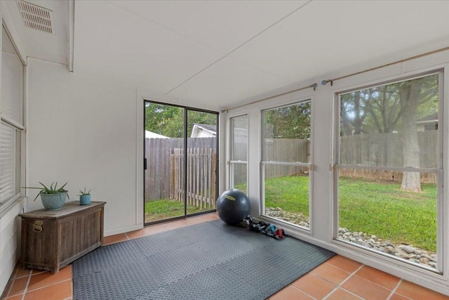 9012 Meacham Way, Austin, TX 78749 - unfurnished sunroom with healthy amount of natural light