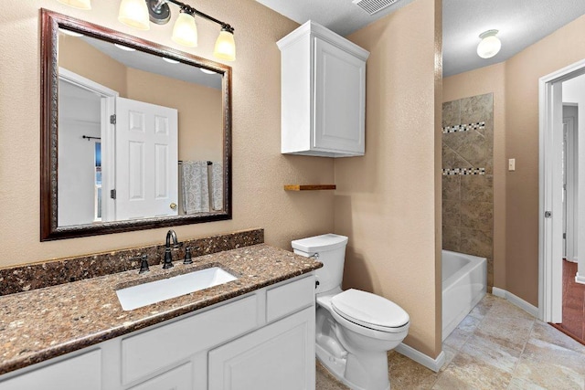 13121 Armaga Springs Rd, Austin, TX 78727 - full bath featuring vanity and washtub / shower combination