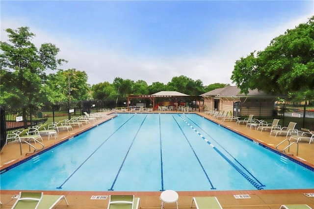 13121 Armaga Springs Rd, Austin, TX 78727 - community pool with a patio area
