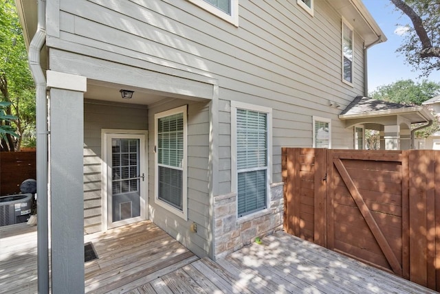 11000 Anderson Mill Rd Unit 52, Austin, TX 78750 - view of wooden terrace