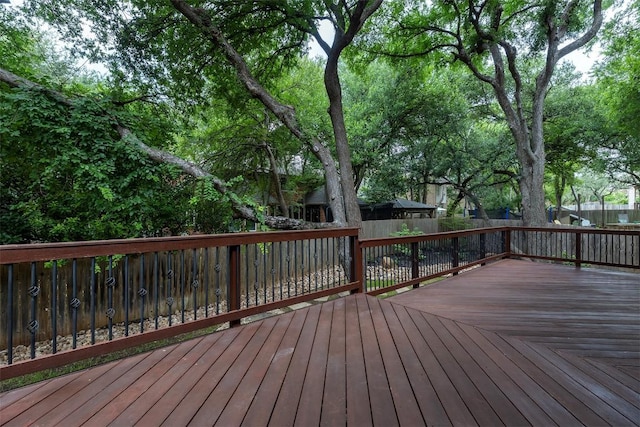 1343 River Forest Dr, Round Rock, TX 78665 - deck with a fenced backyard