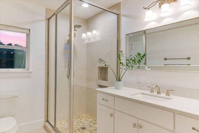 3009 Lawrence Dr, Austin, TX 78734 - full bath featuring vanity and a shower stall