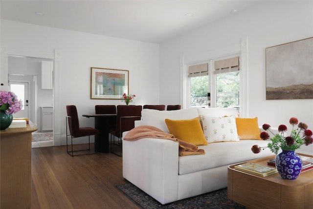 1018 Shelley Ave, Austin, TX 78703 - living area with wood finished floors
