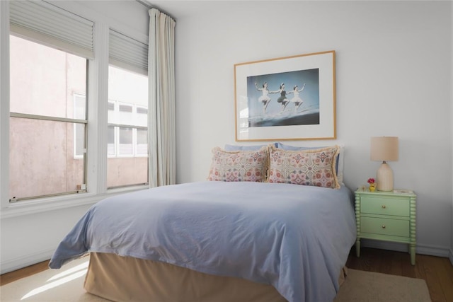 1018 Shelley Ave, Austin, TX 78703 - bedroom featuring wood finished floors and baseboards