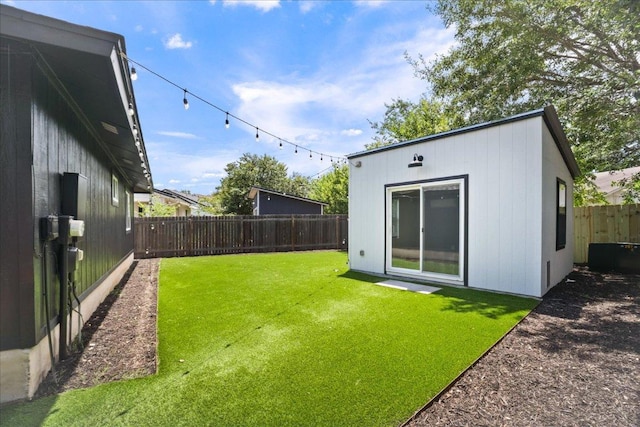 3803 Alexandria Dr, Austin, TX 78749 - view of fenced backyard