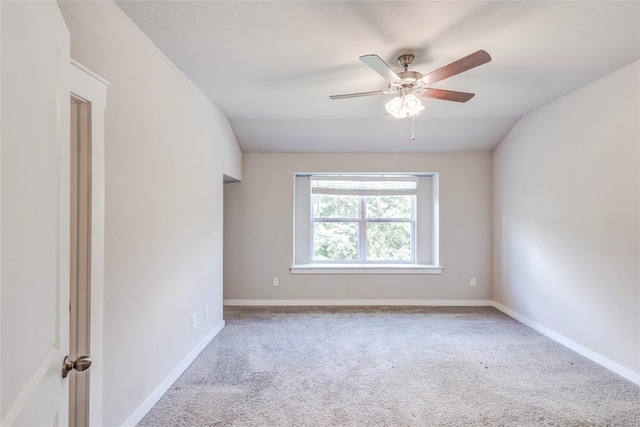 17200C Crane Fly Dr Unit C, Pflugerville, TX 78660 - carpeted empty room with a ceiling fan and lofted ceiling
