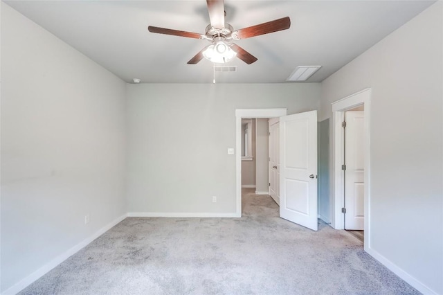 17200C Crane Fly Dr Unit C, Pflugerville, TX 78660 - unfurnished bedroom with carpet floors and ceiling fan