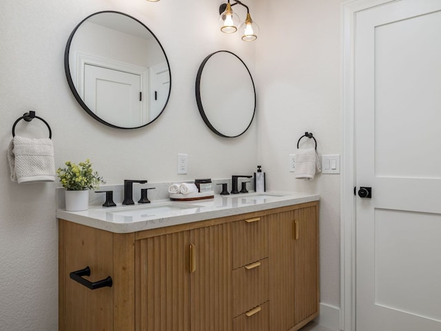 6000 Roxbury Ln, Austin, TX 78739 - bathroom featuring double vanity