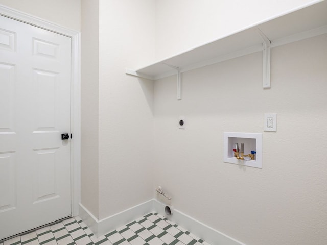 6000 Roxbury Ln, Austin, TX 78739 - laundry area with light flooring, hookup for a washing machine, hookup for an electric dryer, and hookup for a gas dryer