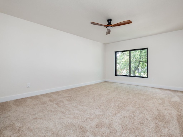 6000 Roxbury Ln, Austin, TX 78739 - empty room with carpet floors and ceiling fan