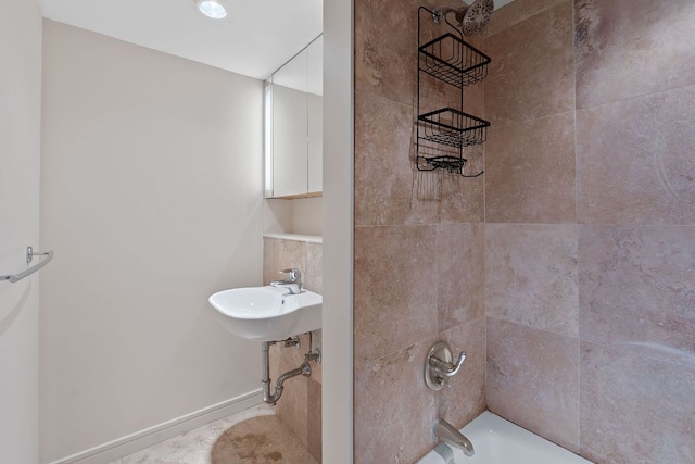 1212 Guadalupe St Unit 805, Austin, TX 78701 - bathroom with shower / tub combination and a sink