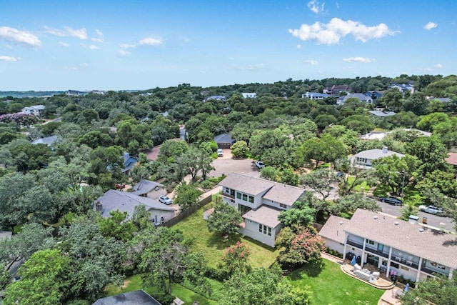 3104 Mistyglen Cir, Austin, TX 78746 - aerial perspective of suburban area