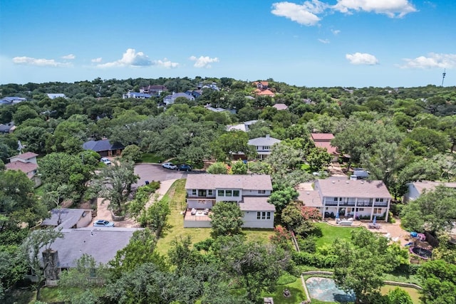 3104 Mistyglen Cir, Austin, TX 78746 - aerial view of residential area