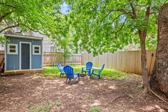 2604 Alcott Ln Unit A & B, Austin, TX 78748 - fenced backyard with a shed