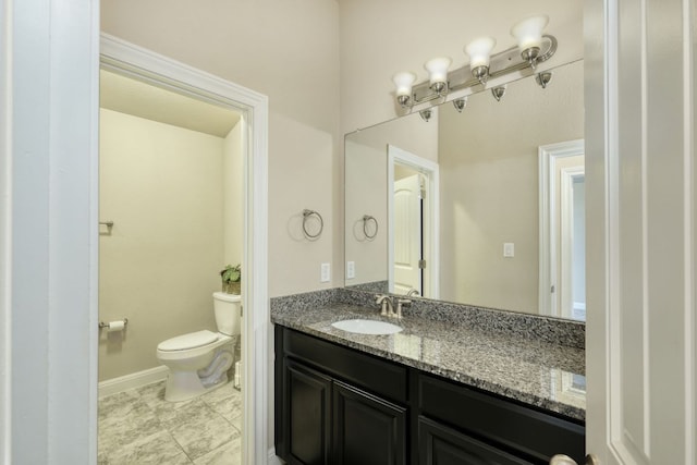 2336 Centennial Loop, Round Rock, TX 78665 - bathroom featuring toilet and vanity