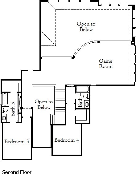1717 Sauterne Dr, Leander, TX 78641 - view of floor plan / room layout