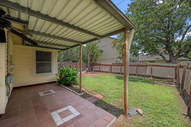 1625 Sylvia Ct, Round Rock, TX 78681 - fenced backyard featuring a patio