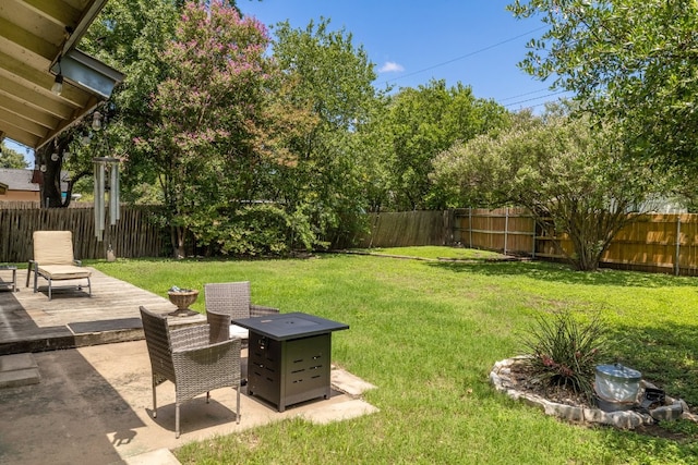 8101 Parkdale Dr, Austin, TX 78757 - fenced backyard with a deck
