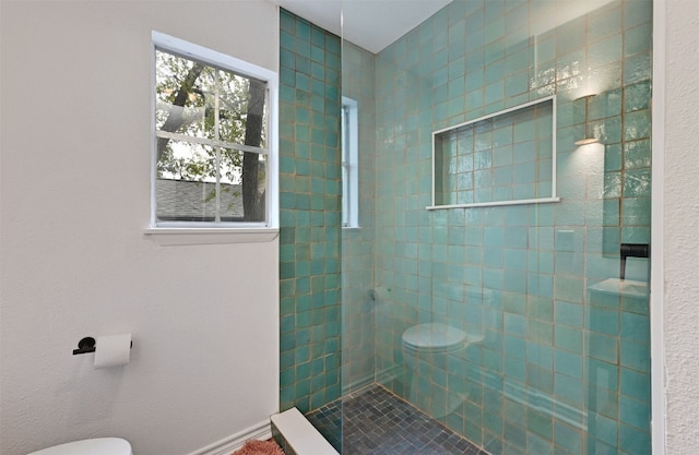 3902 Peterson Ave Unit 203, Austin, TX 78756 - full bathroom with toilet and a walk in shower