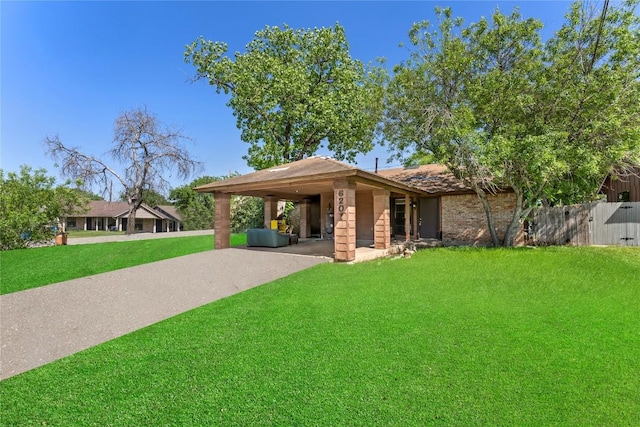 6201 Berkett Cv, Austin, TX 78745 - view of front of house featuring driveway