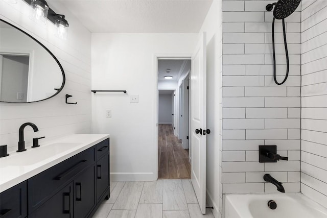 1107 Timmons Dr, Copperas Cove, TX 76522 - bathroom with vanity and shower / bathtub combination