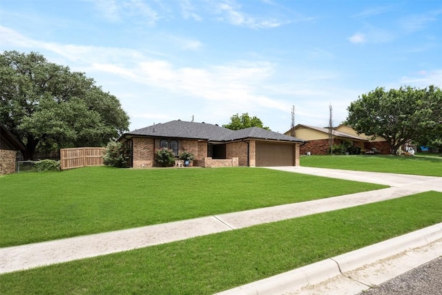 1107 Timmons Dr, Copperas Cove, TX 76522 - ranch-style home with an attached garage, driveway, and brick siding