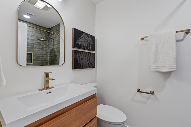 6209 Waycross Dr, Austin, TX 78745 - full bath with vanity and a tile shower