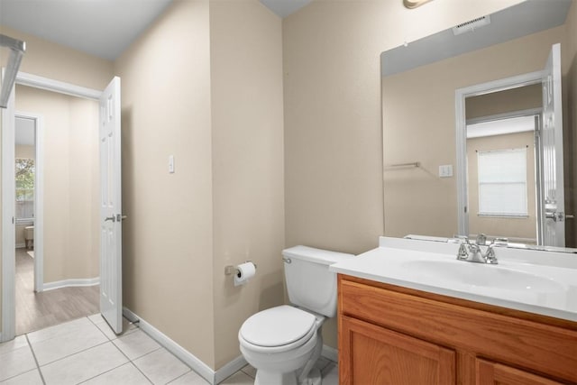 301 River Crossing Trl, Round Rock, TX 78665 - bathroom with vanity and tile patterned floors