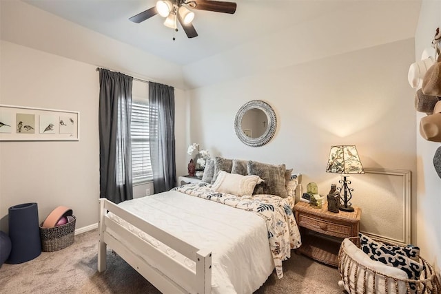 18920 Still Pond Rd, Pflugerville, TX 78660 - carpeted bedroom with ceiling fan and baseboards