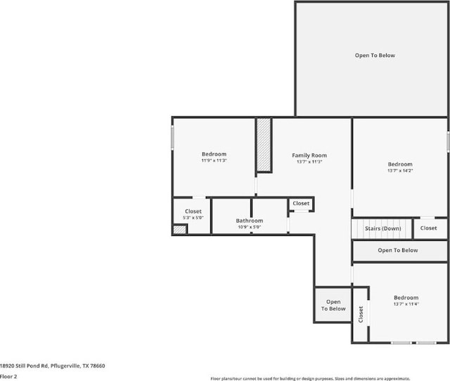 18920 Still Pond Rd, Pflugerville, TX 78660 - view of floor plan / room layout