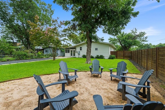 1701 Brentwood St, Austin, TX 78757 - fenced backyard featuring a sunroom
