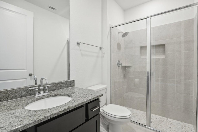 807 Arrowhead Ranch Blvd, Dripping Springs, TX 78620 - full bathroom with vanity and a stall shower
