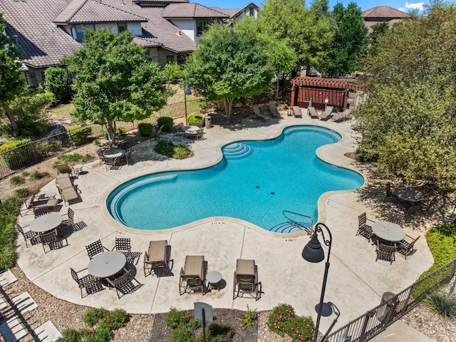 7800 SW Pkwy Unit 610, Austin, TX 78735 - community pool featuring a patio area