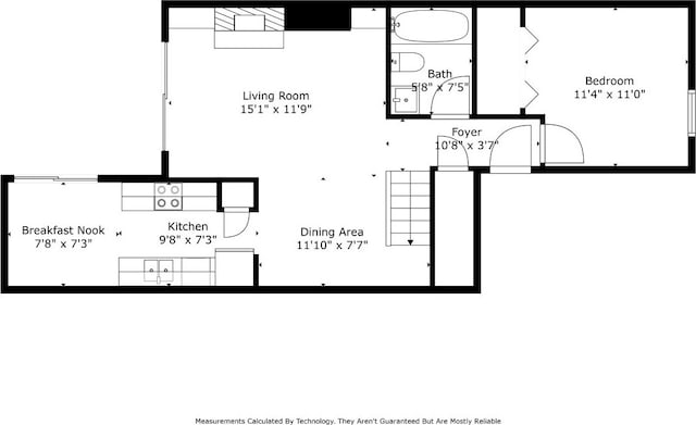 6910 Hart Ln Unit 807, Austin, TX 78731 - view of property floor plan