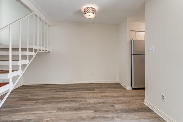 6910 Hart Ln Unit 807, Austin, TX 78731 - interior space with wood finished floors and baseboards