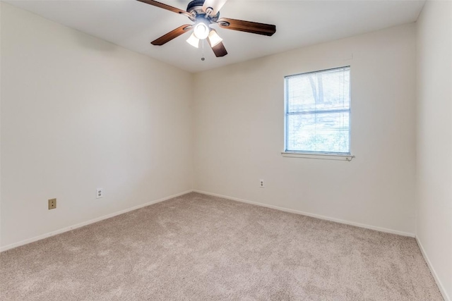 6910 Hart Ln Unit 807, Austin, TX 78731 - empty room featuring carpet flooring and a ceiling fan