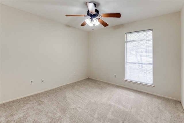 6910 Hart Ln Unit 807, Austin, TX 78731 - spare room featuring carpet floors and ceiling fan