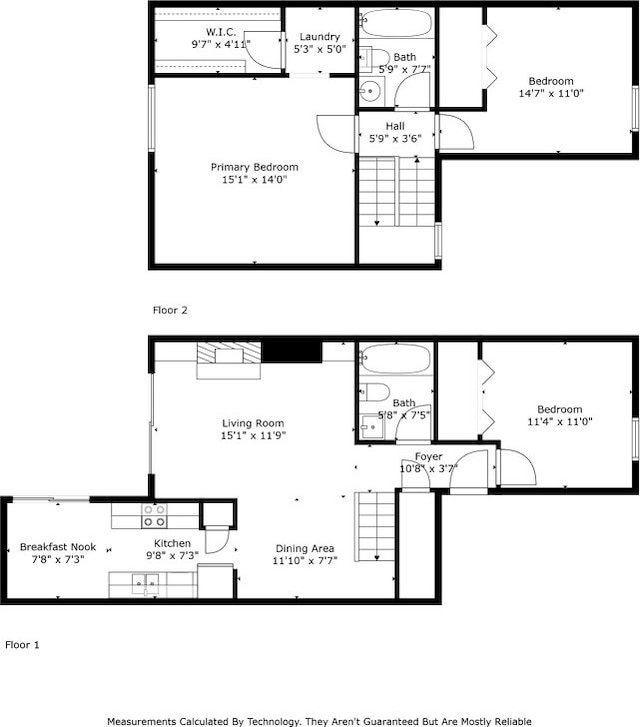 6910 Hart Ln Unit 807, Austin, TX 78731 - view of home floor plan