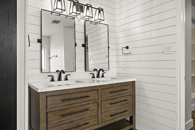 2208 Drue Ln, Cedar Park, TX 78613 - bathroom featuring double vanity