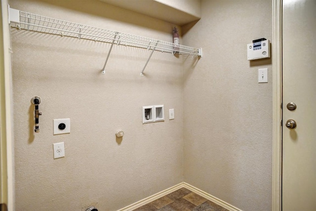 306 Grutsch Dr, Bastrop, TX 78602 - laundry room with electric dryer hookup, hookup for a gas dryer, and washer hookup
