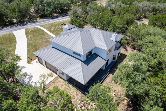 7705 Calcutta Run Dr, Jonestown, TX 78645 - aerial view of property and surrounding area