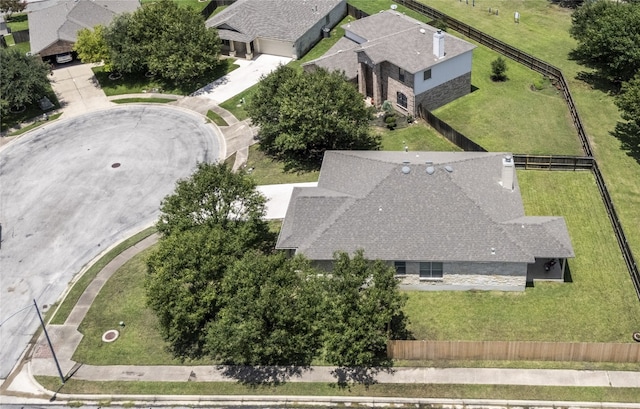 3308 Harvest Time Cv, Austin, TX 78754 - aerial perspective of suburban area