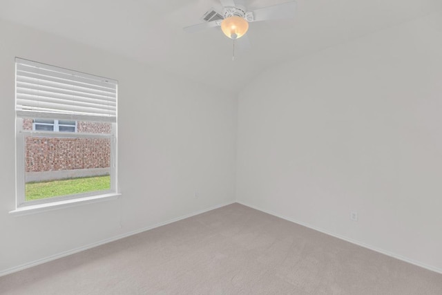 109 Inman Dr, Hutto, TX 78634 - empty room featuring light carpet and ceiling fan