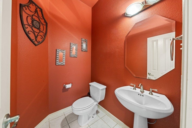 106 Mesquite Trl, Boerne, TX 78006 - bathroom featuring toilet and tile patterned floors