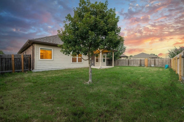 18712 Leigh Ln, Pflugerville, TX 78660 - rear view of house featuring a fenced backyard and a patio area