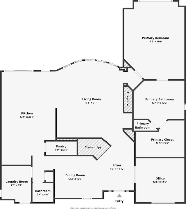 7204 Covered Bridge Dr, Austin, TX 78736 - view of room layout