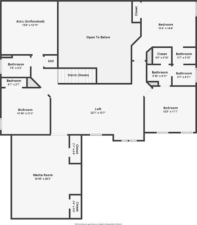 7204 Covered Bridge Dr, Austin, TX 78736 - view of property floor plan