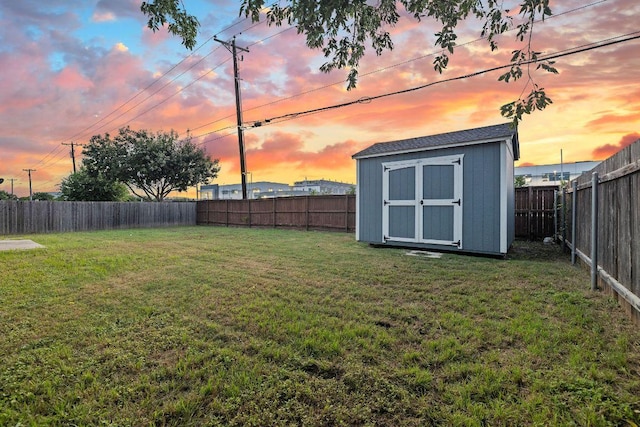 608 Timothy John Dr, Pflugerville, TX 78660 - fenced backyard with a storage unit