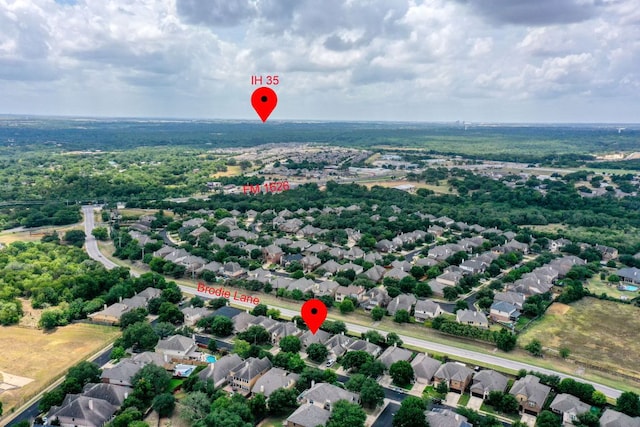 12421 Black Hills Dr, Austin, TX 78748 - aerial view of property's location featuring nearby suburban area