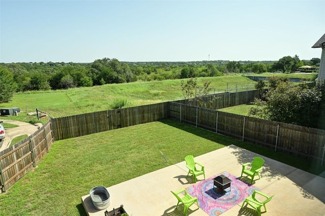 2512 Regal Park Ln, Austin, TX 78748 - fenced backyard with a patio